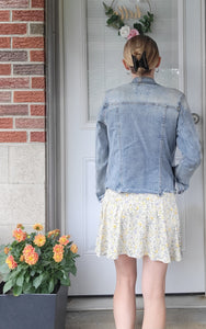 Flirty Floral Skirt with attached shorts