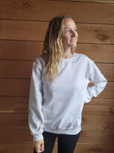 Load image into Gallery viewer, &quot;I smell snow&quot; Hand Embroidered Crewneck