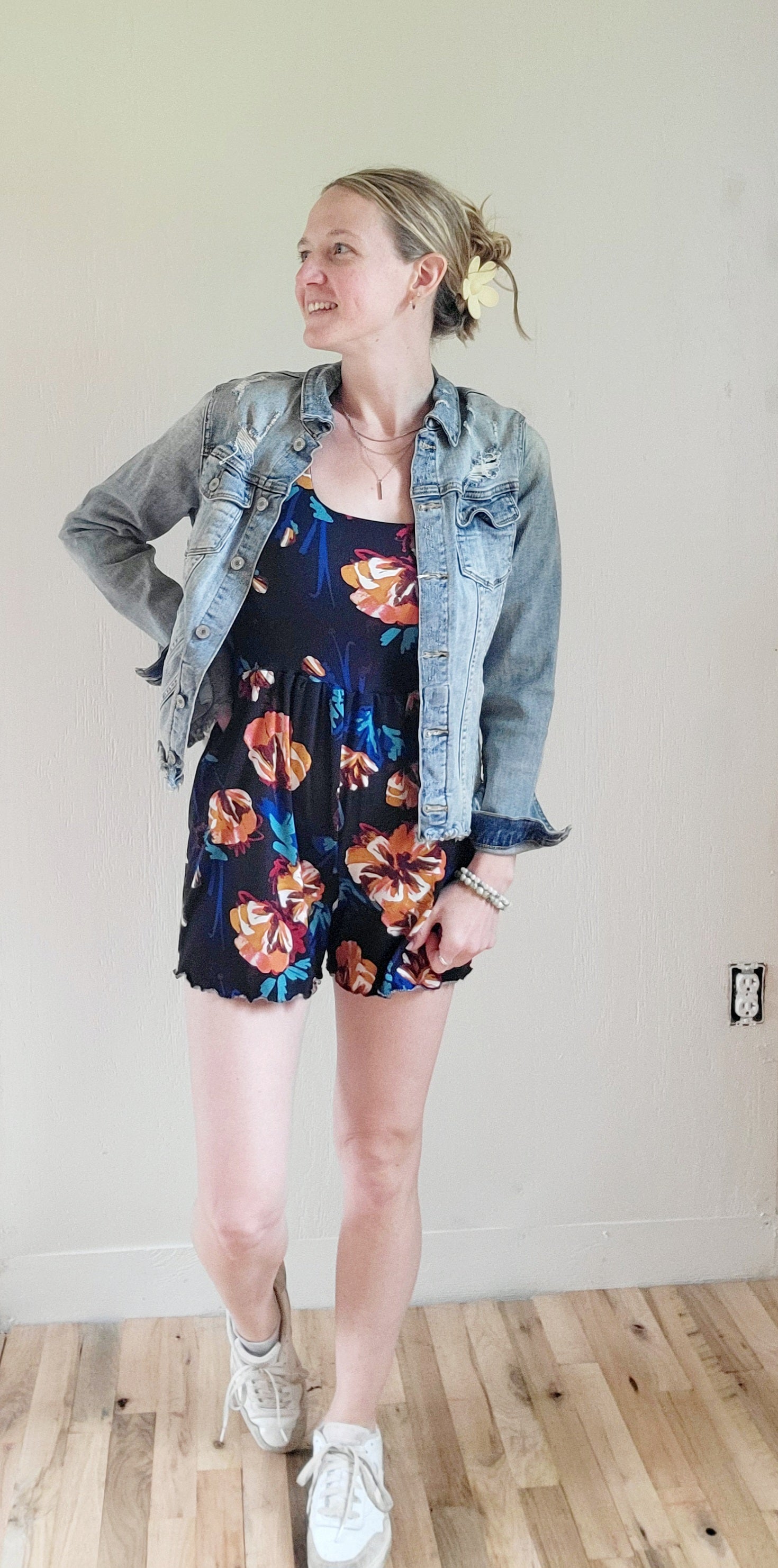 Ember Bloom Romper