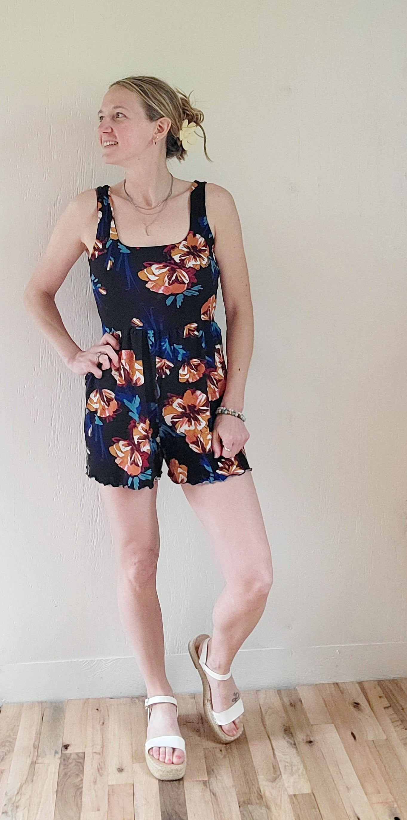 Ember Bloom Romper