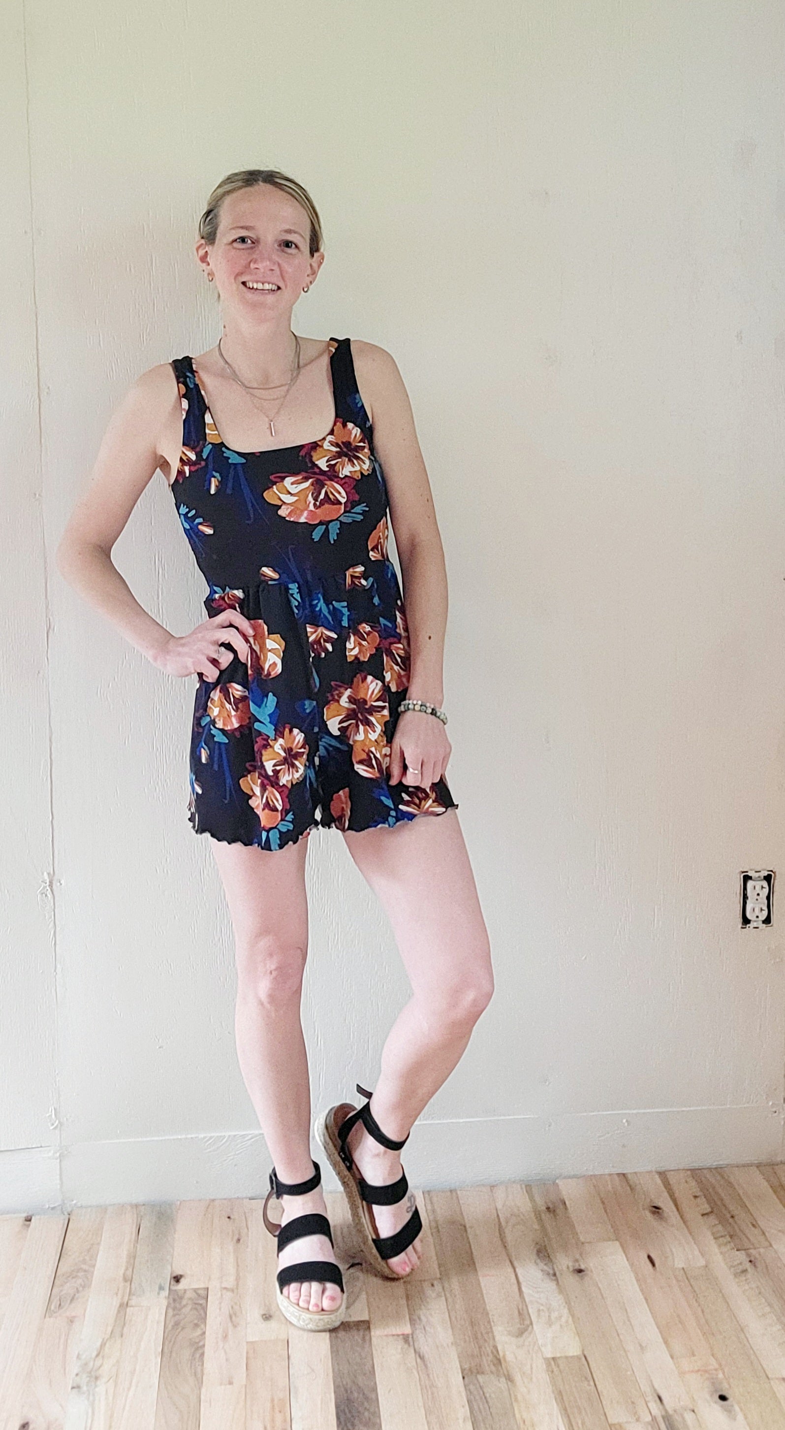 Ember Bloom Romper