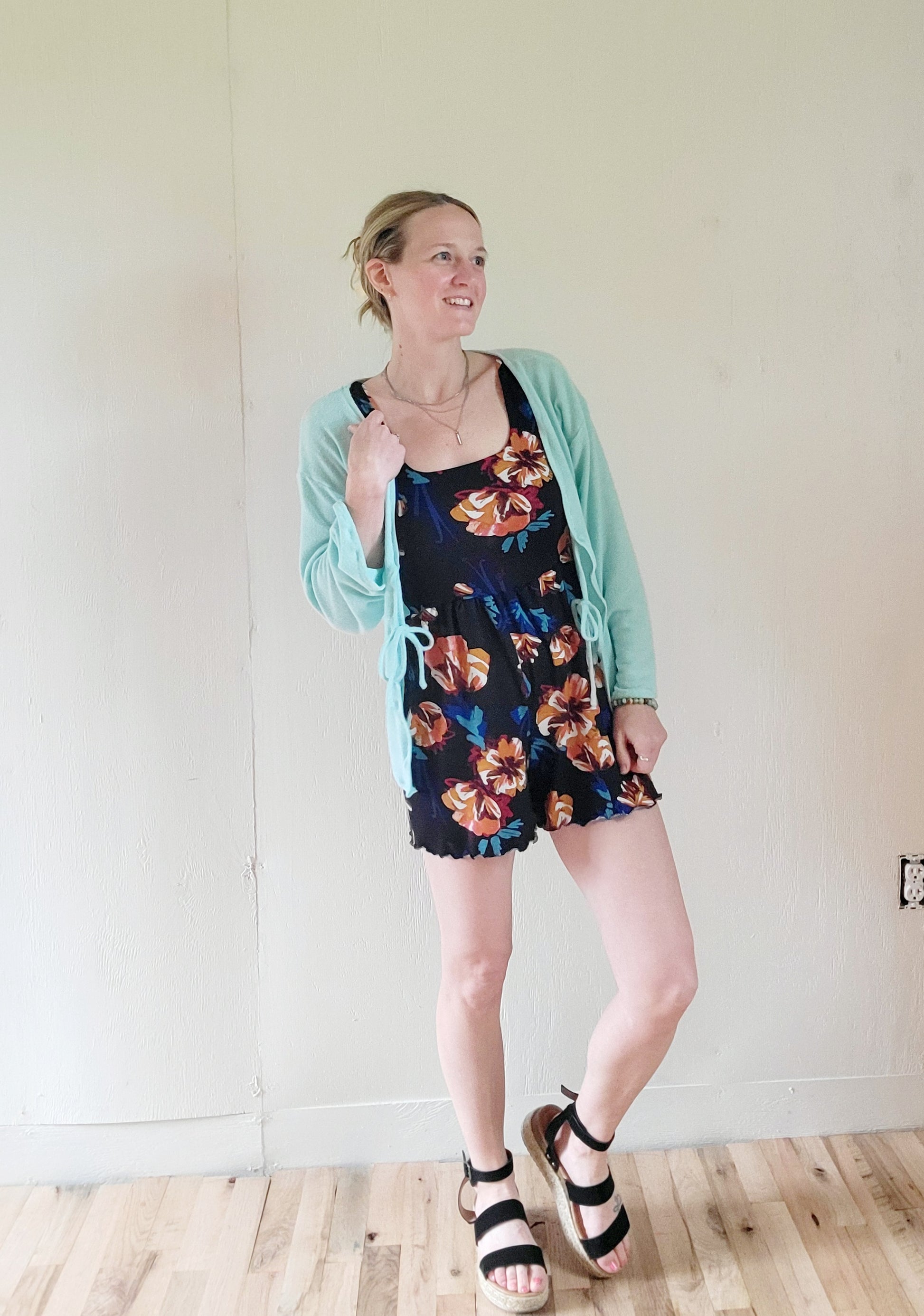 Ember Bloom Romper