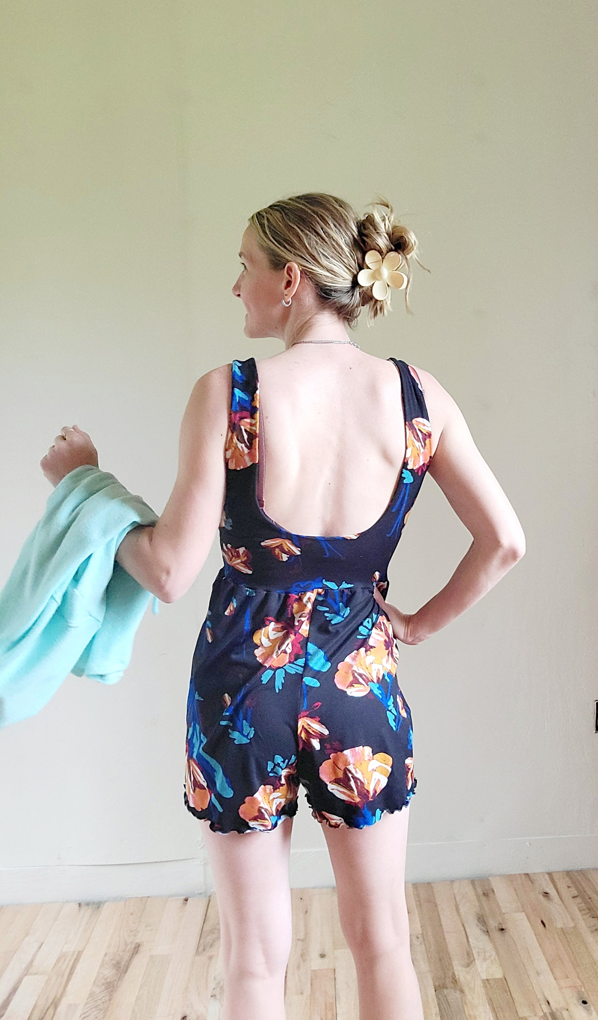Ember Bloom Romper