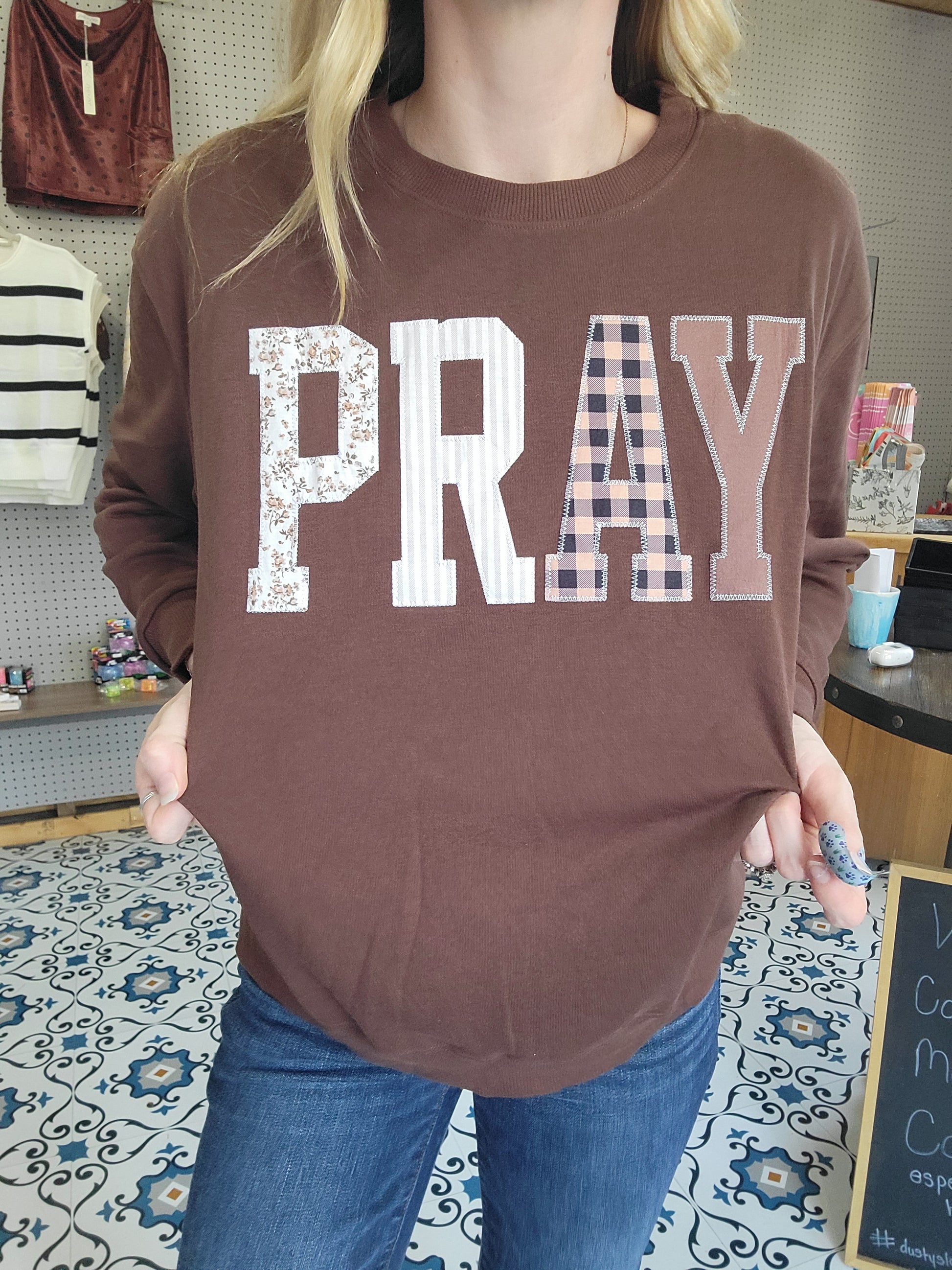 Preorder Applique PRAY