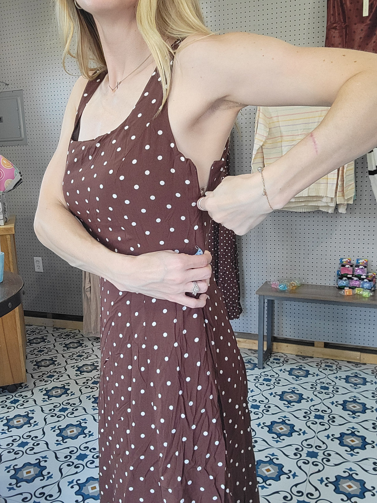 Pretty Woman Polka Dot Dress