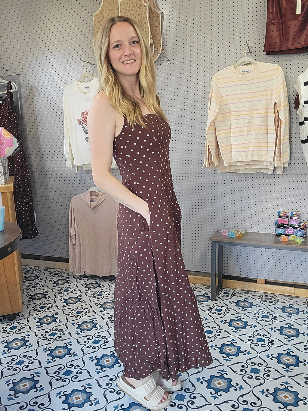 Pretty Woman Polka Dot Dress