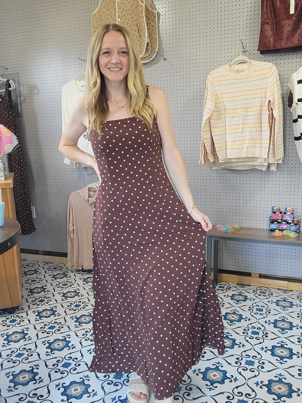 Pretty Woman Polka Dot Dress