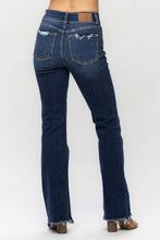 Load image into Gallery viewer, Judy Blue Full Size Frayed Hem Bootcut Jeans