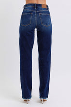 Load image into Gallery viewer, Judy Blue Raw Hem Straight Leg Jeans