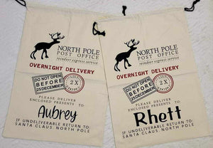 Personalized Santa Sacks