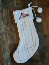 Load image into Gallery viewer, Personalized Stocking Embroidered