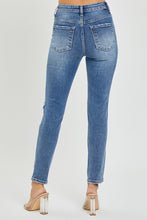 Load image into Gallery viewer, Risen High Rise Knee Distressed Skinny Jeans