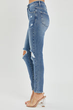 Load image into Gallery viewer, Risen High Rise Knee Distressed Skinny Jeans