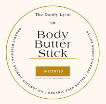 Load image into Gallery viewer, Organic Body Butter Stick